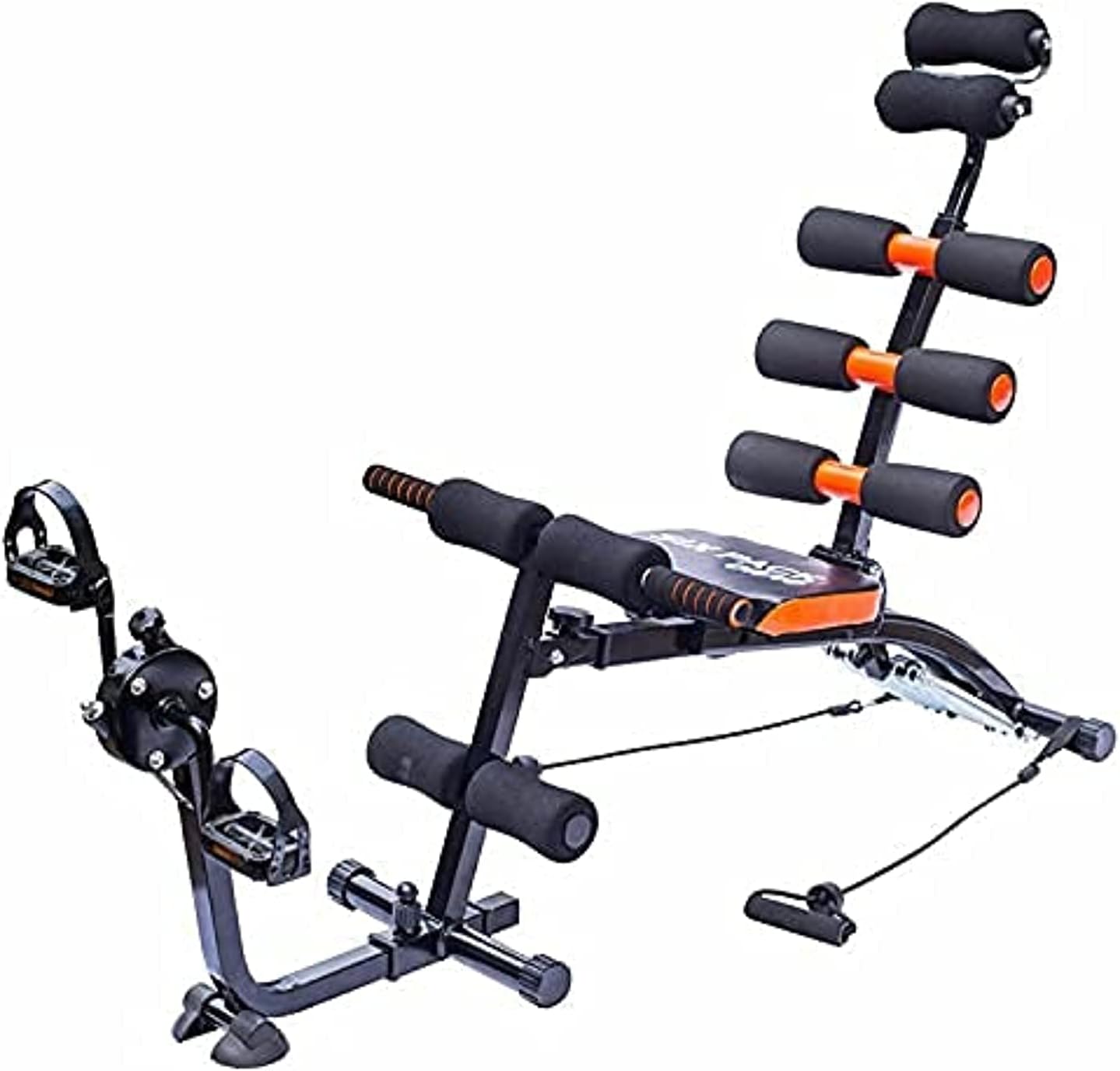 Marshal Fitness Six Pack Gym with Mini Bike Ab Machine