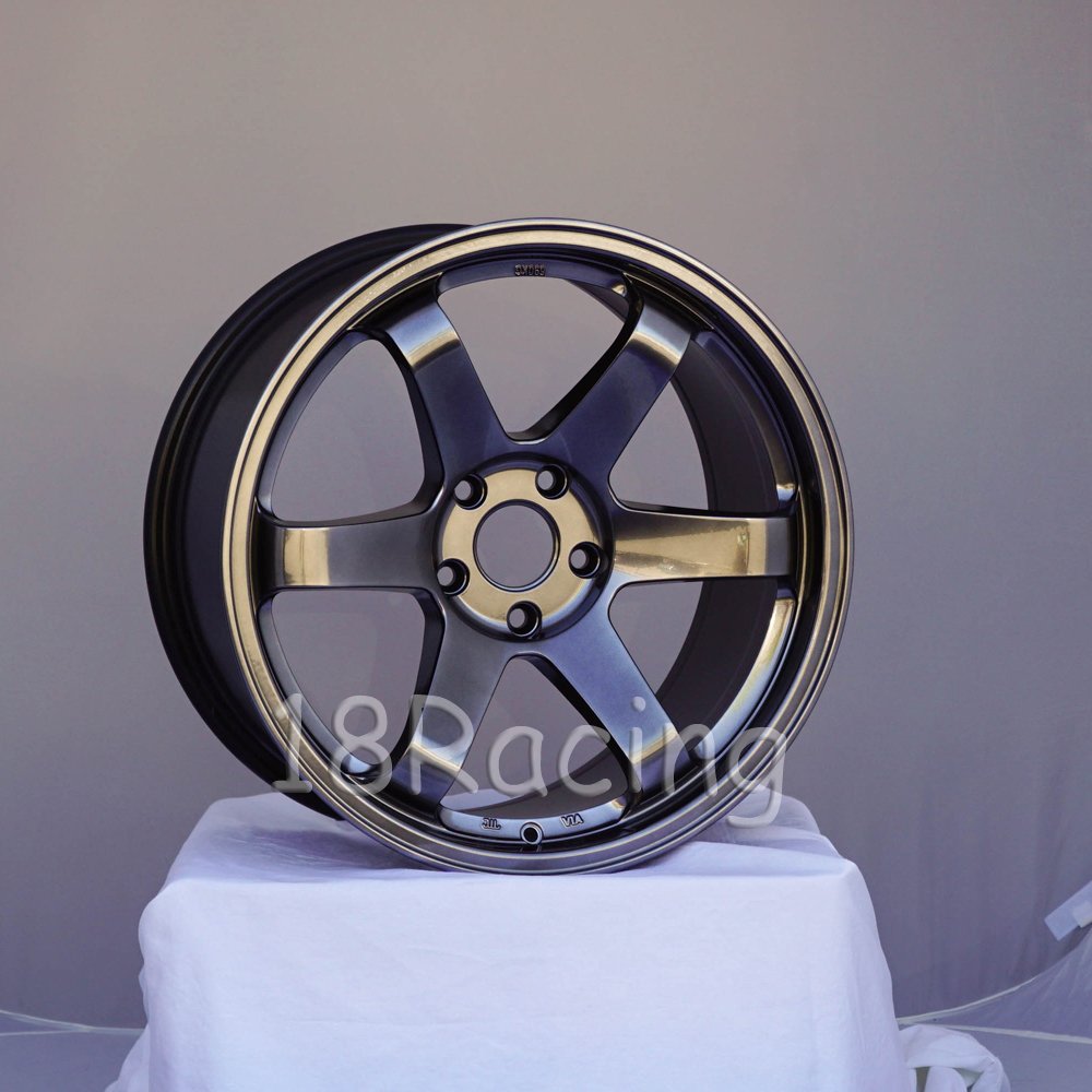 Amazon.com: 4 PCS ROTA GRID 18x9.5 PCD: 5X108 OFFSET:38 HB:73