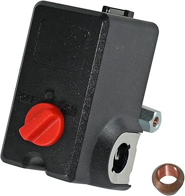XingLi 11GA2E Air Compressor Pressure Switch 26AMP, 11GA2E, 100/125 PSI,1/4
