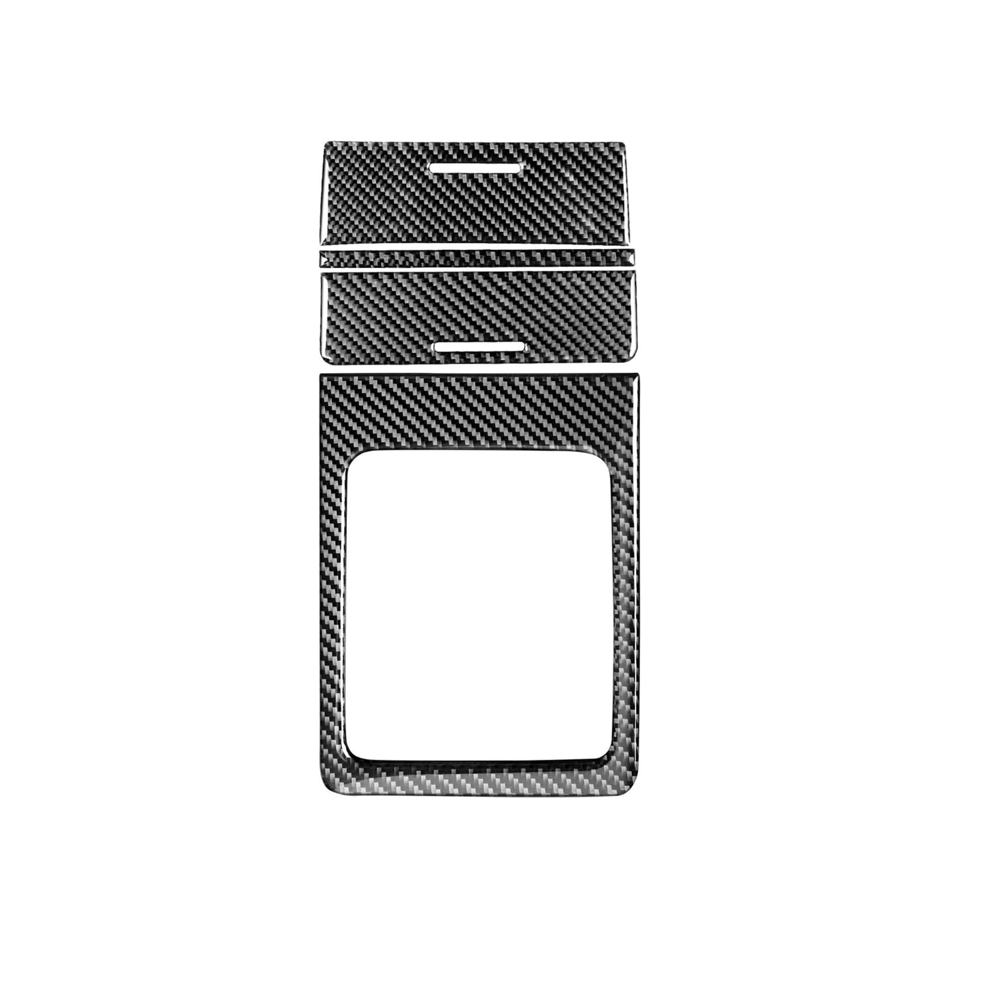 for Mitsubishi for Lancer for Evolution EVO X 2008-2015 Center Gear Shift Panel Carbon Fiber Pattern Sticker Car Interior Accessories FRTRGVUVXP(Style B)