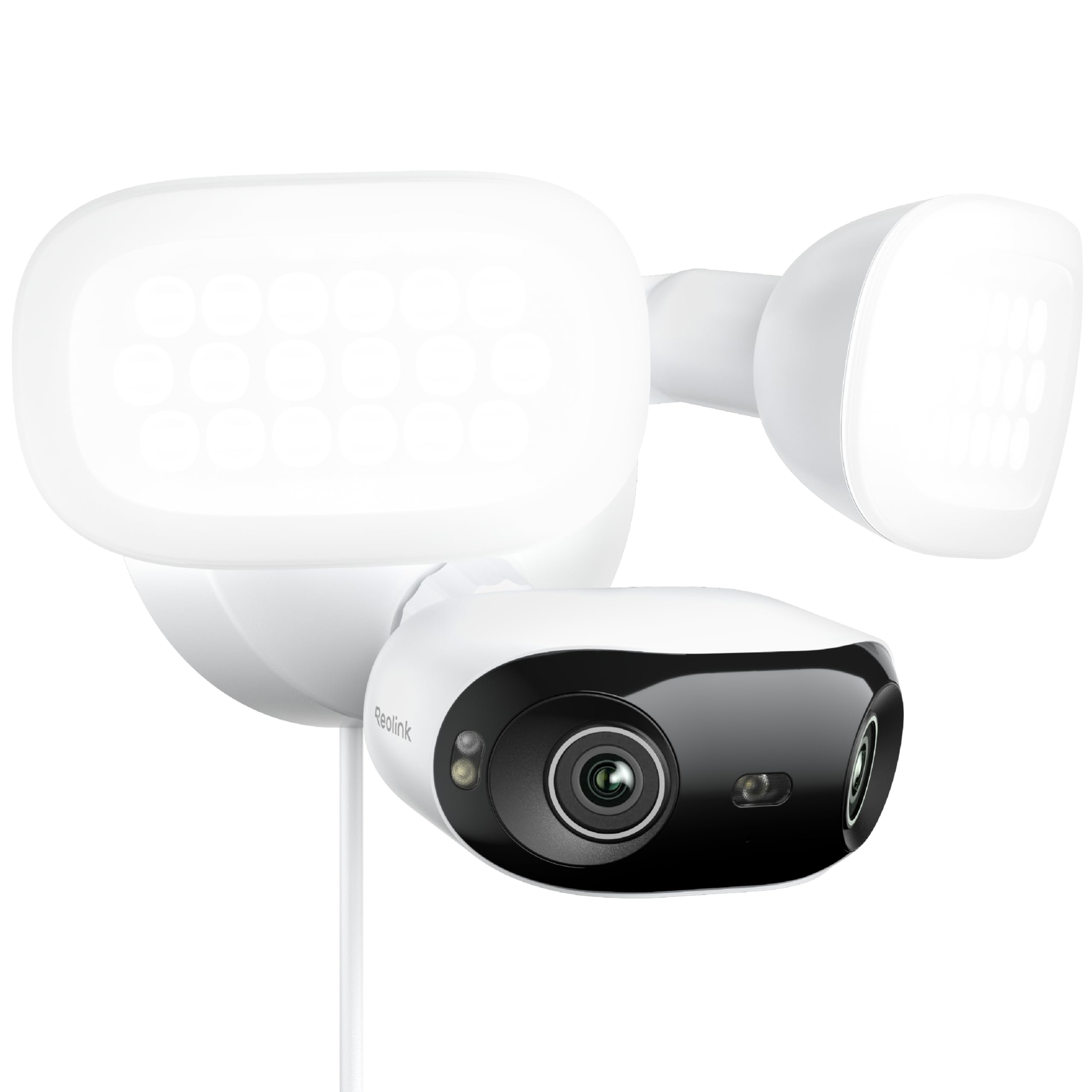 Reolink Elite Pro PoE, 16 MP, podwójny obiektyw 180°, oświetlenie 2800 lumenów, pełne kolory i wizja nocna w podczerwieni, inteligentne wykrywanie, nagrywanie 24/7 z funkcją śledzenia ruchu