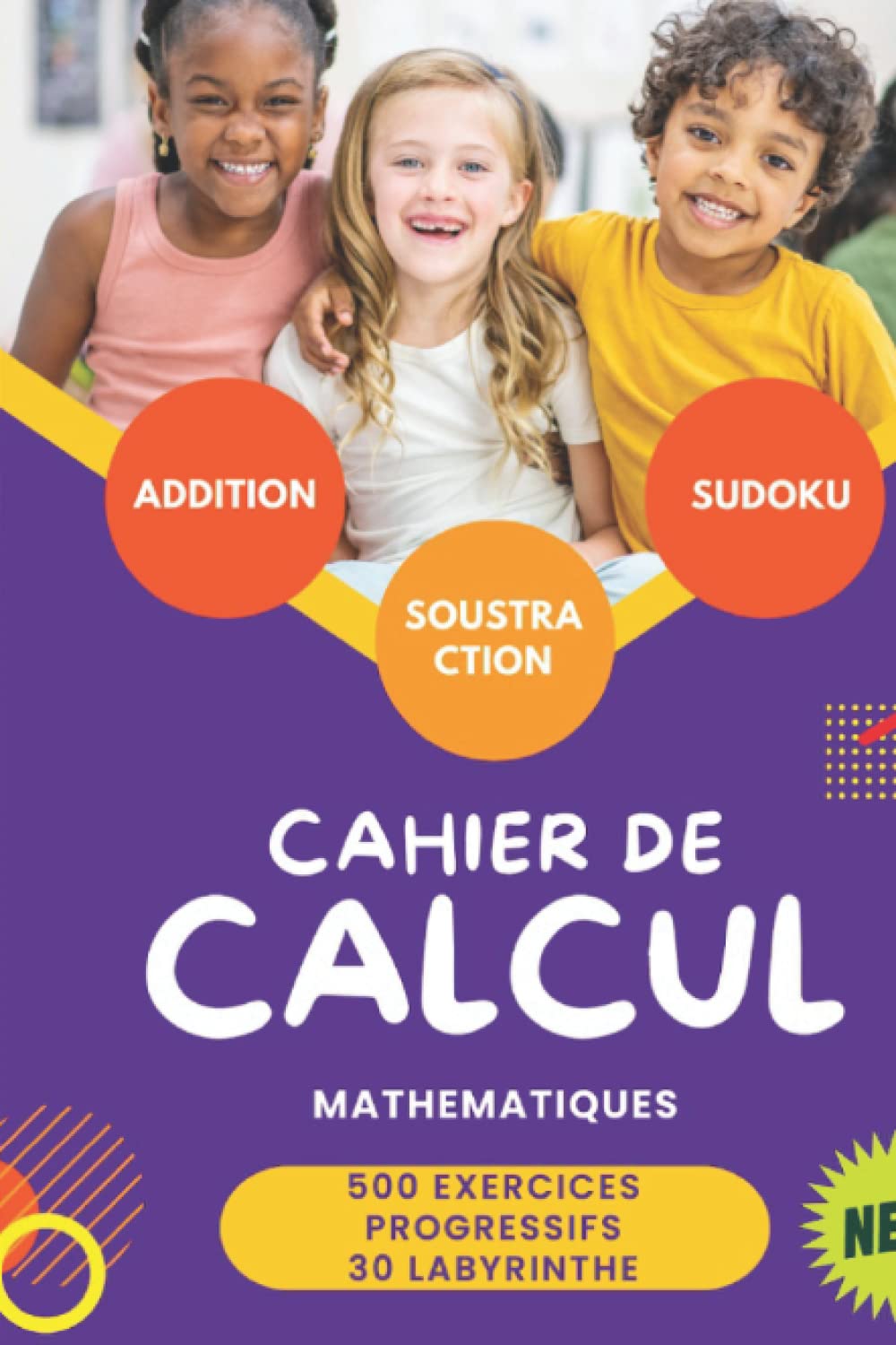 Buy Cahier de calcul, Addition et Soustraction CP/Ce1/Ce2 500