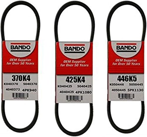 MAC Nueva pieza de repuesto de correas de compresor y alternador serpentina para Kia Sorento 3.5L 2003-2006