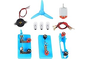 Circuit Electric DC Motor Kit: STEM Project for Kids
