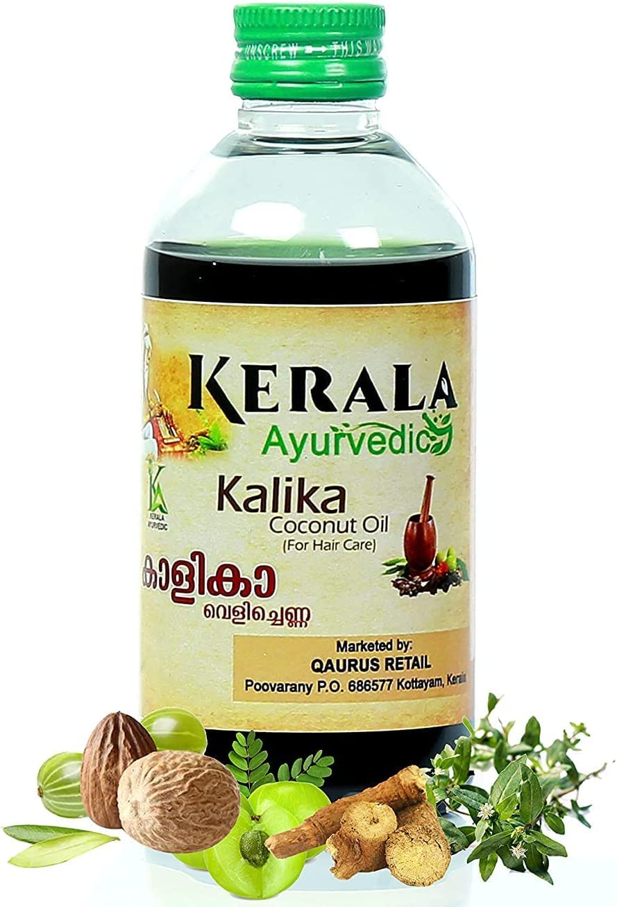 QURA Kalika kokosowy olejek do włosów (200 ml)