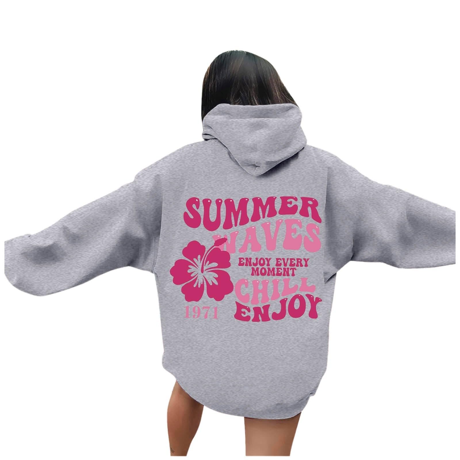 Różowa bluza z kapturem z motywem palmy dziewczęca bluza śliczne bluzy oversize bluza z kapturem damskie bluzy i bluzy z kapturem estetyczna damska bluza z kapturem z długim rękawem bluza z kapturem