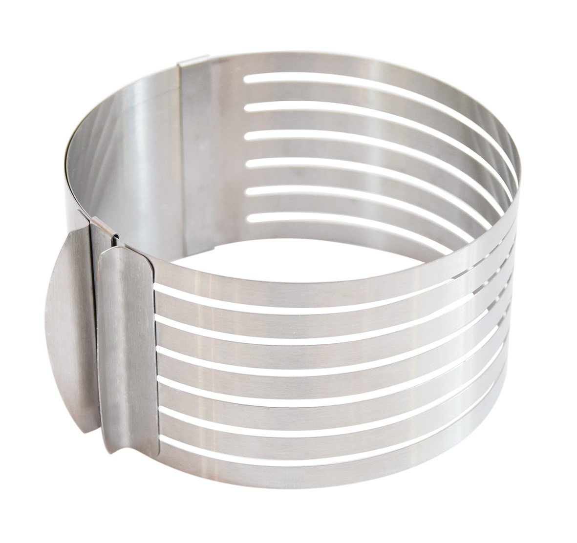 ScrapCooking Cerchio Estensibile Per Torte In Acciaio Inox – Diametro Regolabile 16-30 Cm, Altezza 8,5 Cm - 5
