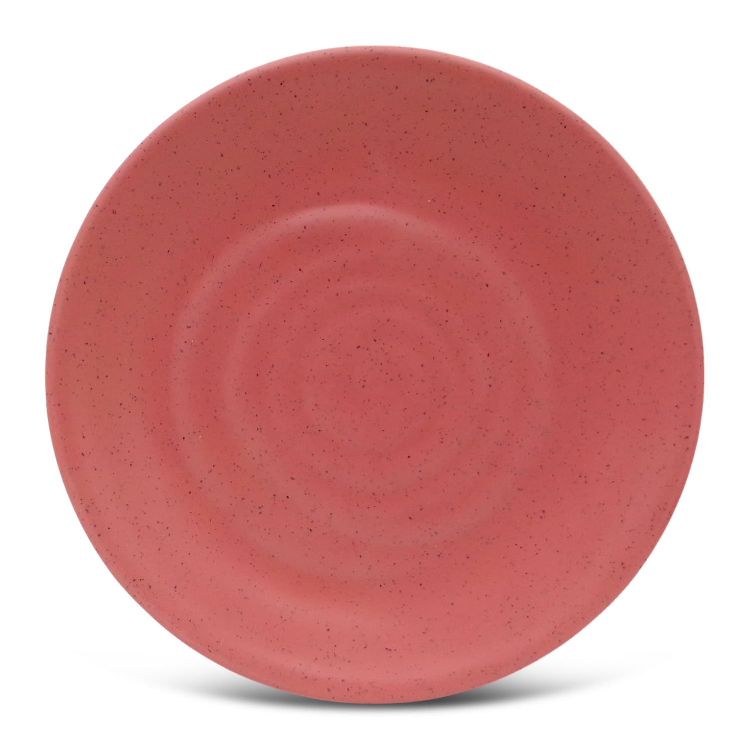 Superware | Pure Melamine | Round Buffet Plate Set - Pink Sand 12.5" (6 nos.) | Stain Free, Glazed Finish 1