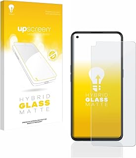 upscreen Matte Screen Protector Glass Film compatible with Oppo Find X3 Lite - Anti-Glare, Anti-Fingerprint, 9H Glass Protection