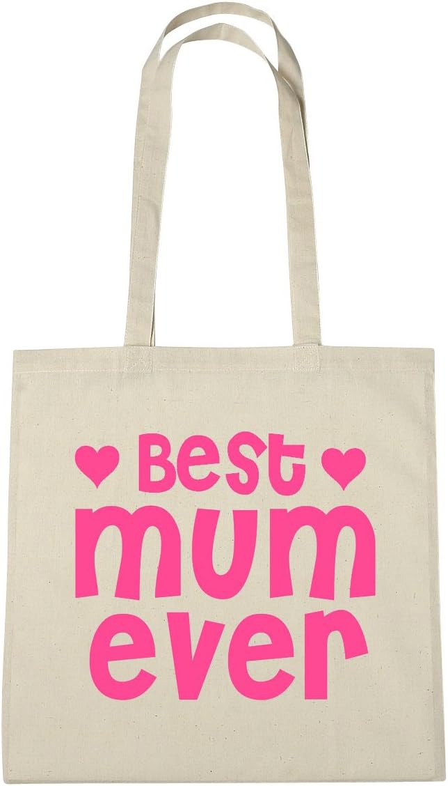 Lolmugs Best Mum Ever Cotton Tote Bag for Women