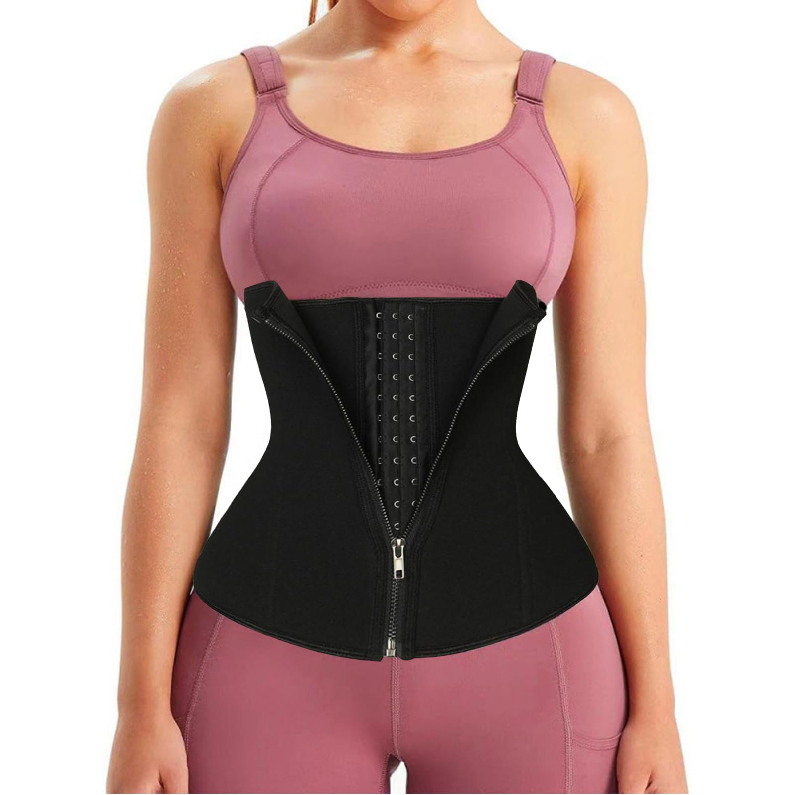 Damen Korsage Unterbrust, Korsett Bauchweg Body Shaper