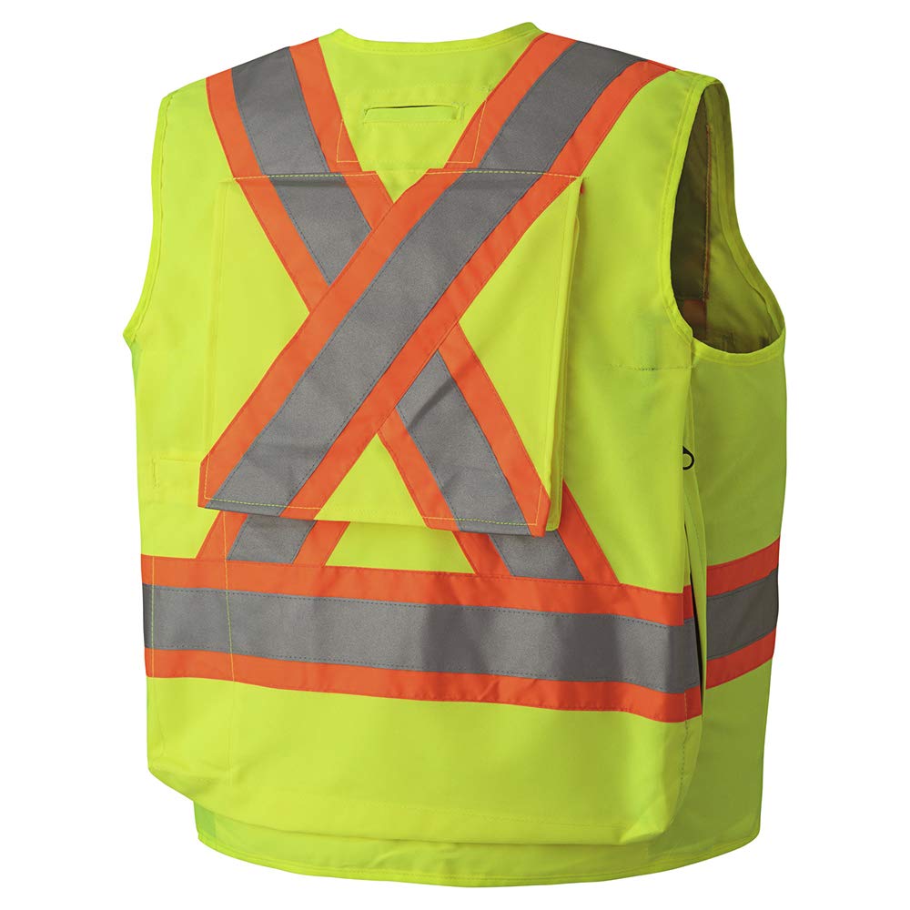 Lоwеѕt Prісе Pioneer V1010340U Hi-Vis Surveyor's Safety Vest - Yellow/Green (Large)