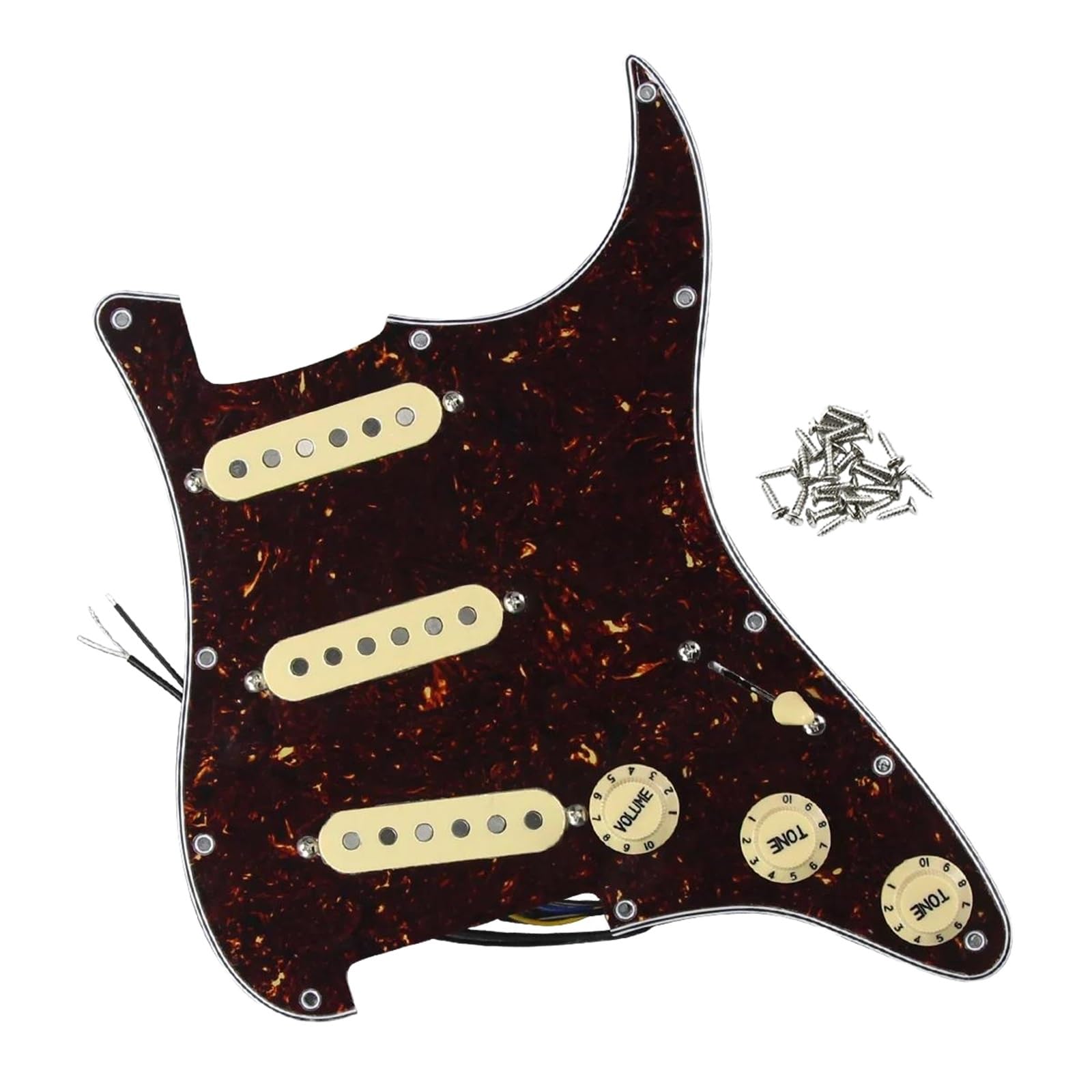 Pickguard Załadowany Do Gitary Załadowana Maskownica Alnico 5