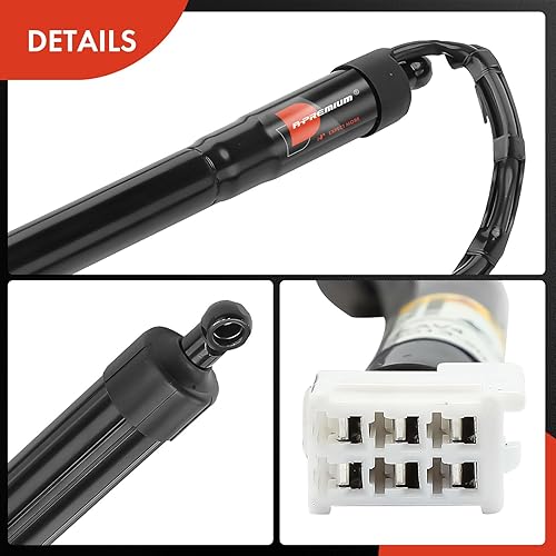 Miniatura 7 de A-Premium Soporte de elevación de potencia para portón trasero izquierdo compatible con modelos seleccionados de Toyota - RAV4 2013 2014 2015 2016