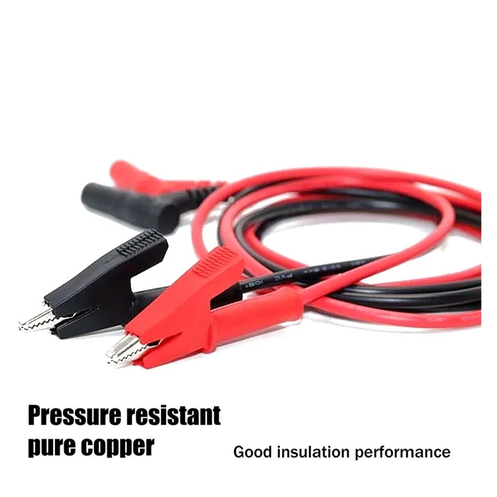 20A 90cm Banana to Crocodile Clip Test Lead Dual Probe for Multímetro