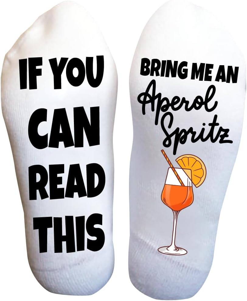 Mimosa Socks For Men and Women Prosecco Drink