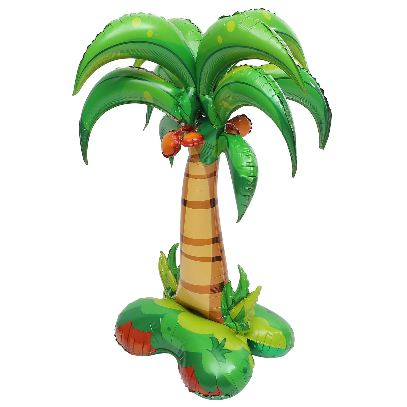 4 Globos De Aluminio Con Forma De Palmera Decoración Inflable Para Fiesta De Cumpleaños Estilo Hawaiano Decoración Luau.