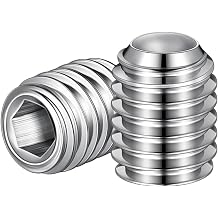 Delta Set Screw for Towel Rack, Shower Handle Screws Replacement, Faucet Handle Set, Replacement Screw for Delta, Shower Valve Escutcheon Screws for Trim 6, 0.25inch