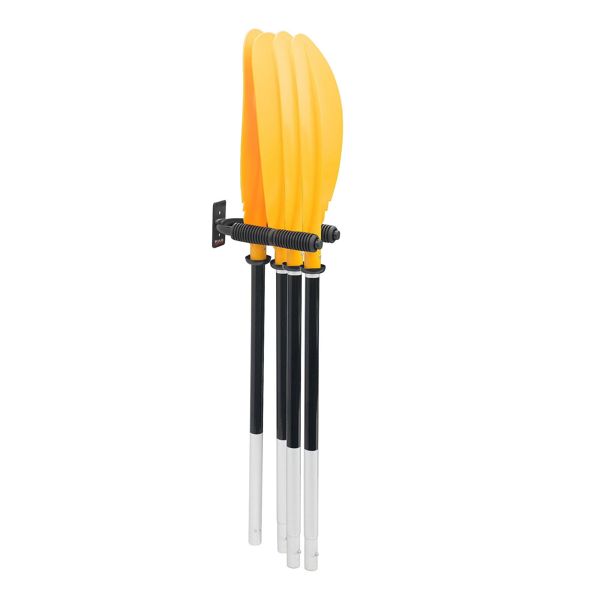1210 RAD Sportz Black 4 Paddle Hanger Rack for Kayak Oars Holds Four Paddles