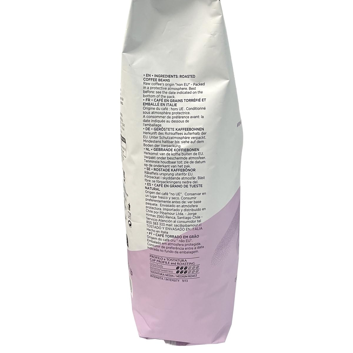 Caffè Corsini - Kaffeebohnen 1 kg 100% Arabica, Mittel-dunkle Röstung, Edle Auswahl, Aromatischer und Weicher Kaffee… – Ansicht 2