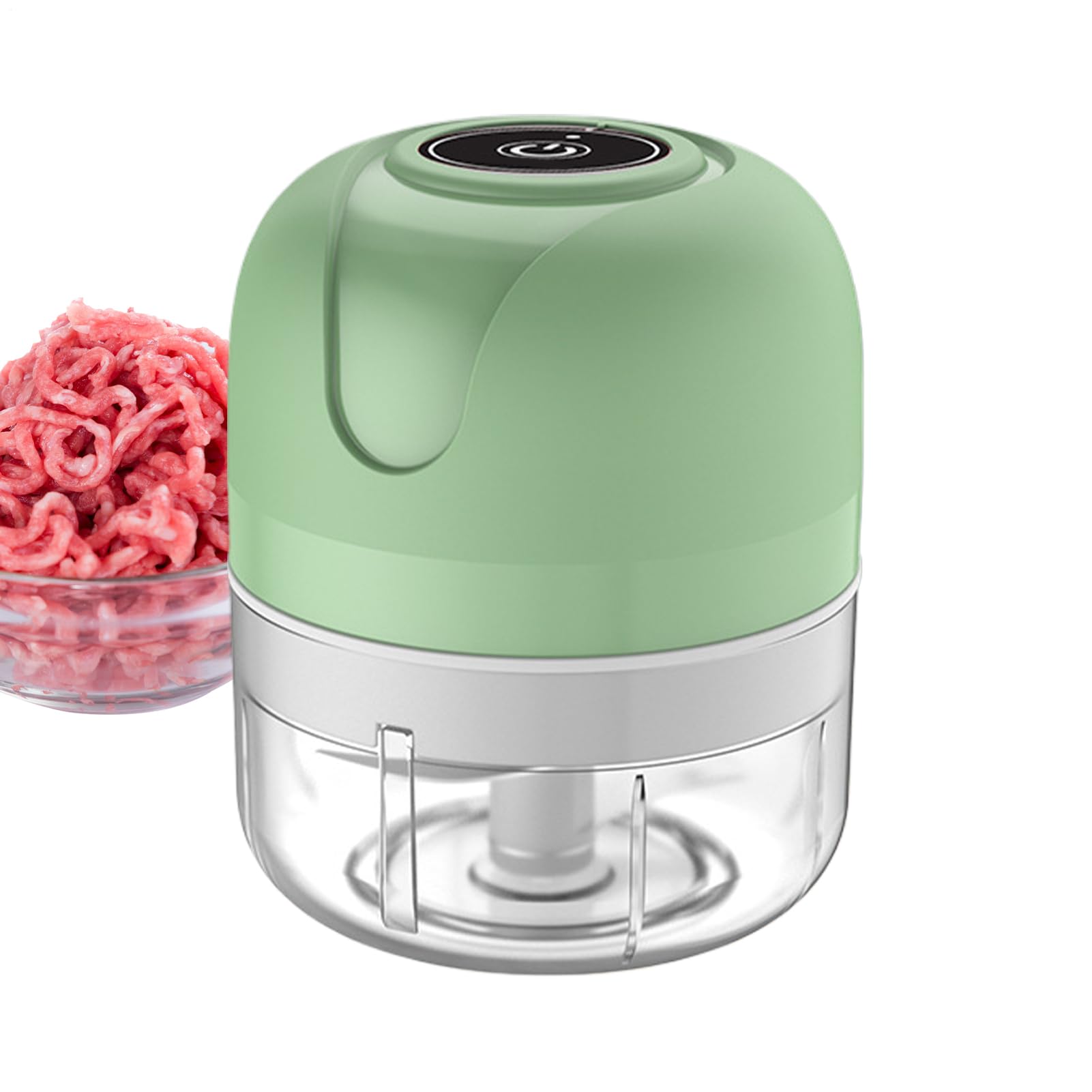 Mincer à l'ail électrique compact contre les corvées de découpe en cuisine