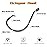 UCEC 40pcs Octopus Circle Hooks | Offset-Point, Fishing Hooks for Saltwater or Freshwater (6/0, 40 Pack)