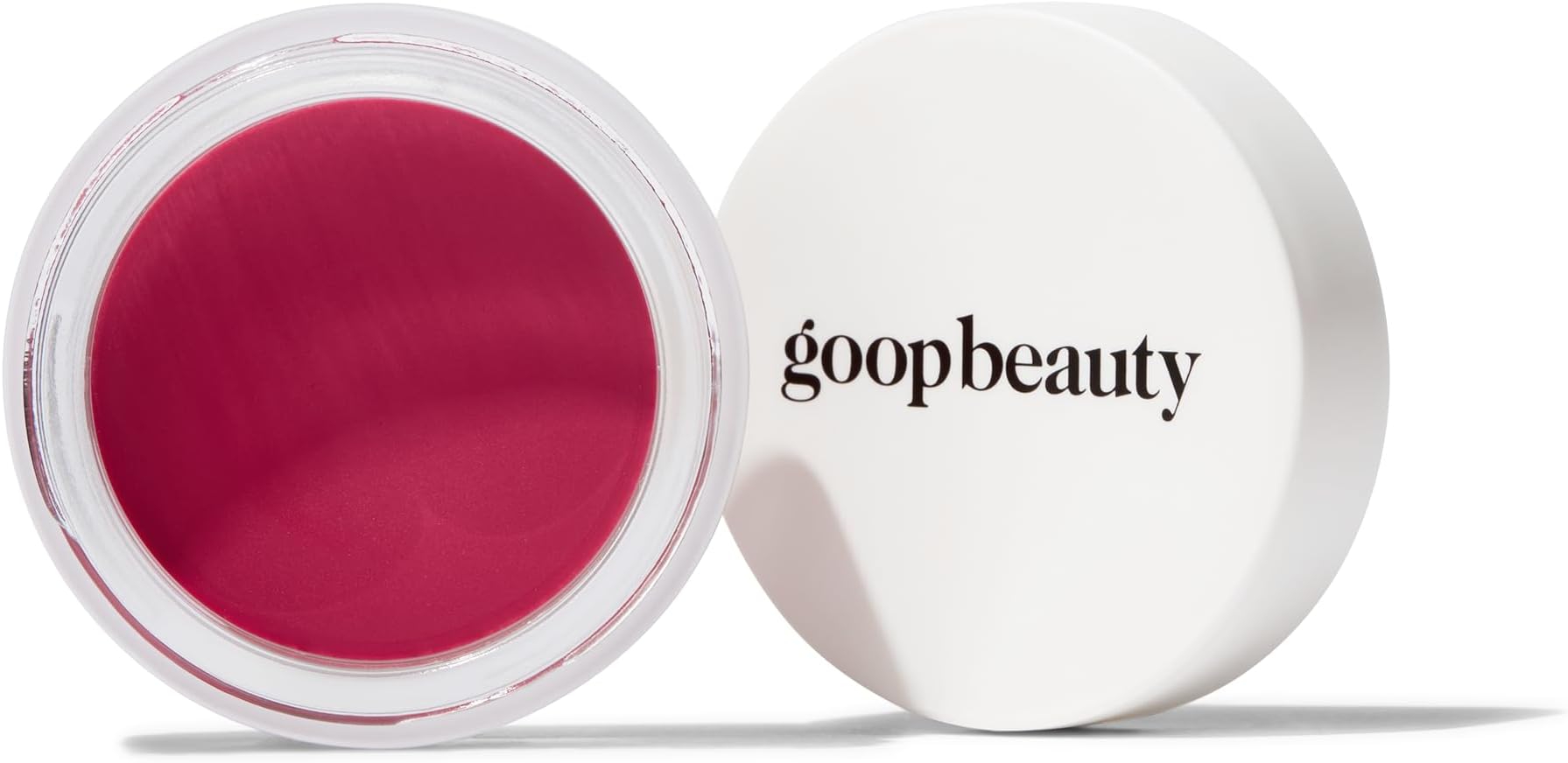 goopBeauty Cream Blush | Sheer Pop of Color for Lips & Cheeks | Vitamin C, Vitamin E & Safflower Oil | Natural Makeup for Glowing Skin | 0.5 oz | Venus - Translucent Fushsia