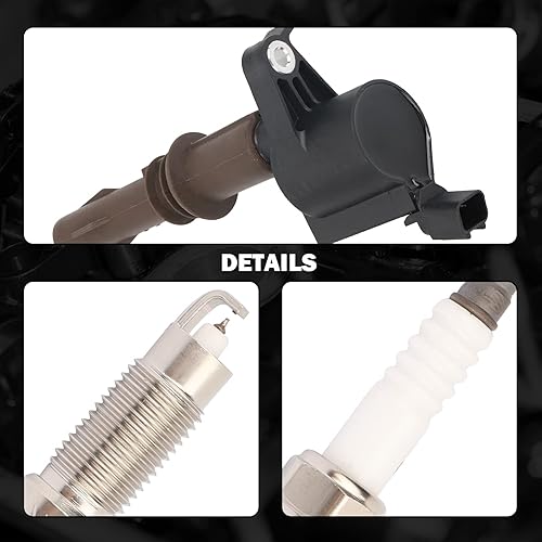 Miniatura 5 de MAYASAF Kit de bujía y bobina de encendido FD509, 10 pares compatibles con Ford 2008-2010 F-150Explorer08-14 Expedition, para Lincoln 08-14
