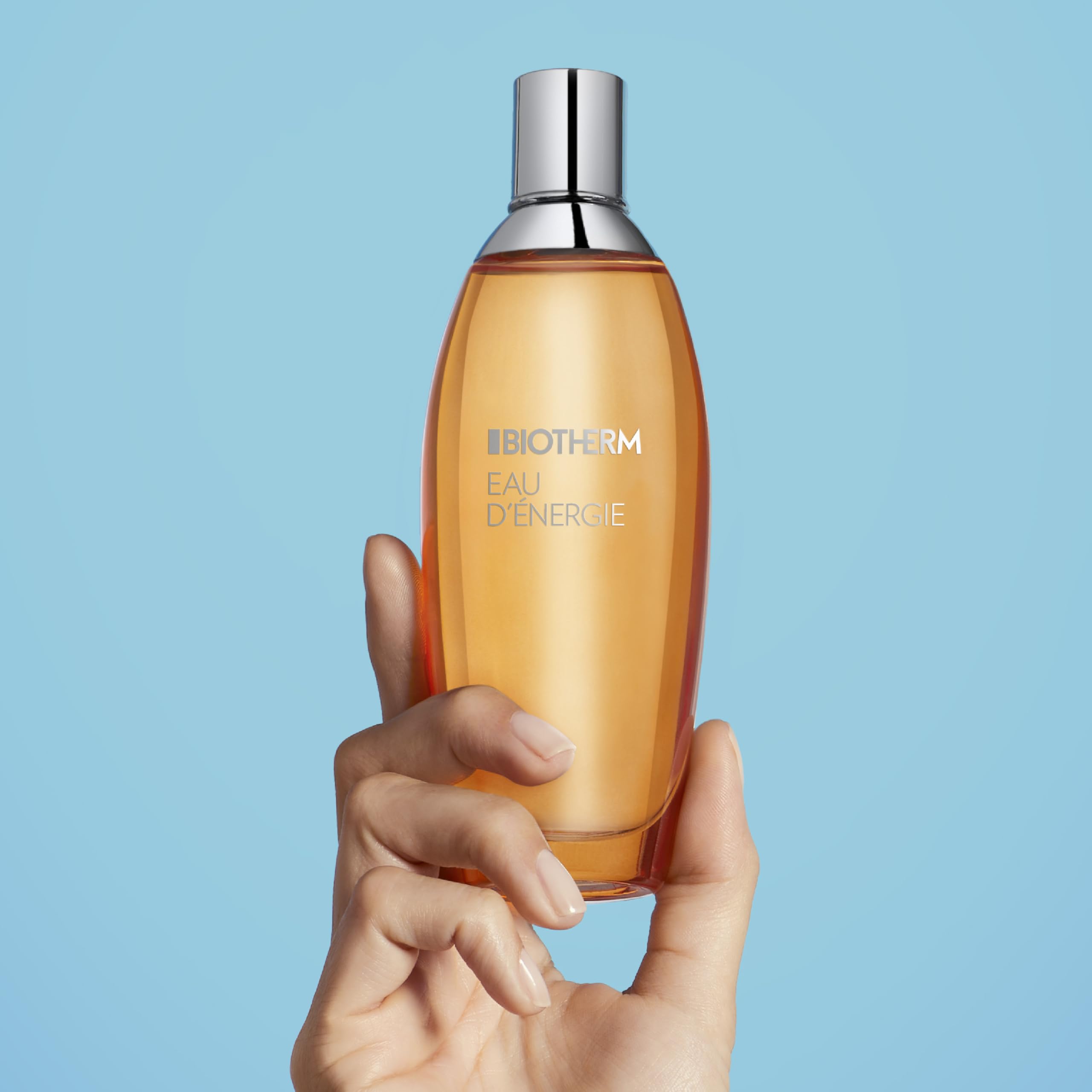 Biotherm Eau d'Energie Eau de Toilette, erfrischender Körperpflegeduft für Damen, Körperduft mit fruchtigen Essenzen von Orange, Mandarine und Zitrone, belebt und erfrischt die Haut intensiv