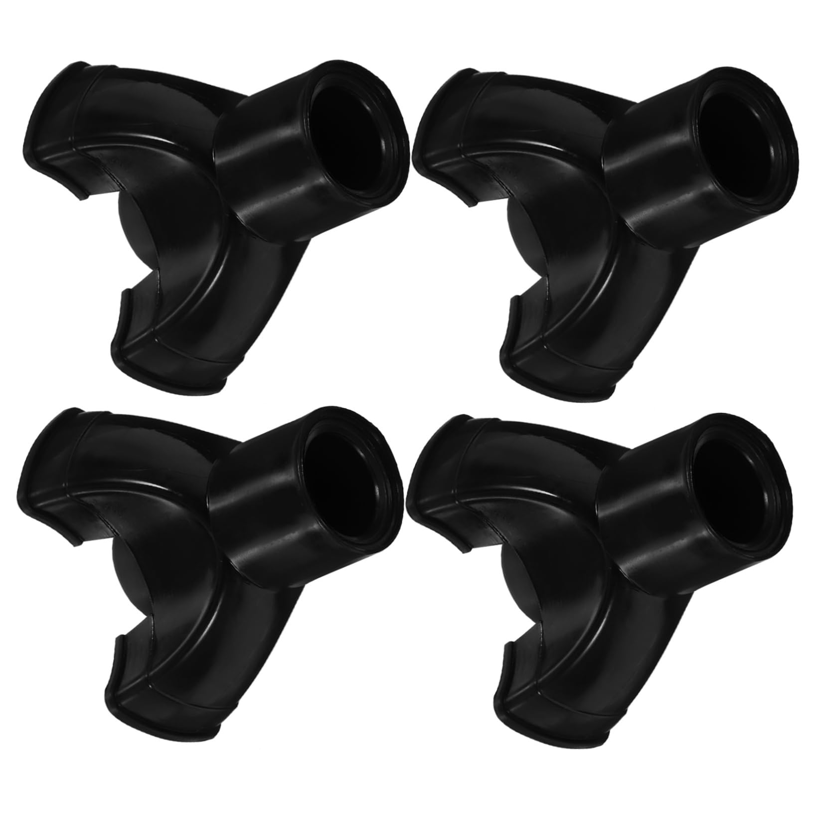 Didiseaon Walking Stick Accessories 4pcs Cane Tips Anti-Skid Wear-Resistant Foot Pads for Safe Walking