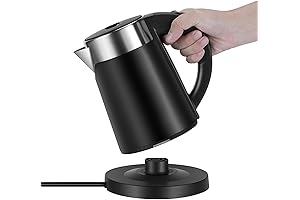 Electric Small Portable Tea Kettle for Travel, 0.8L Electric Coffee Kettle