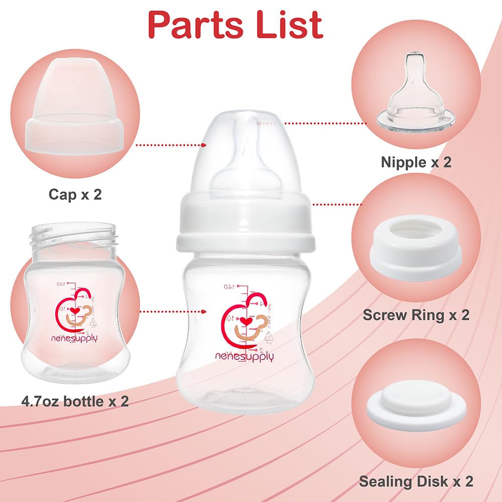 Nenesupplyfeeding And Storage Bottles Collection For Spectra S1 S2