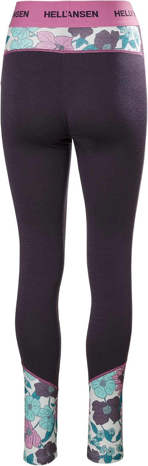 Helly-Hansen Women's LIFA Merino Midweight Graphic Base Layer Pants - Image 3