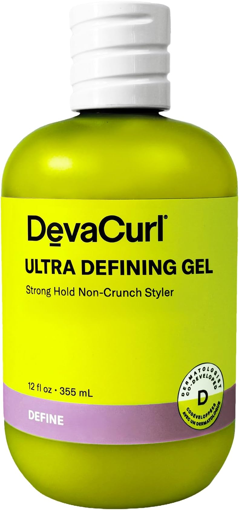 Ultra Defining Gel Strong Hold Non-Crunch Styler | Non-Flaking Formula | Non-Sticky