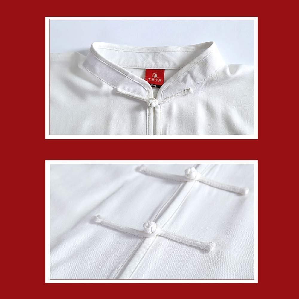 Tradycyjny mundur sztuk walki Uniform do sztuk walki Tai Chi, wielokolorowy, w wielu rozmiarach(Black,S)