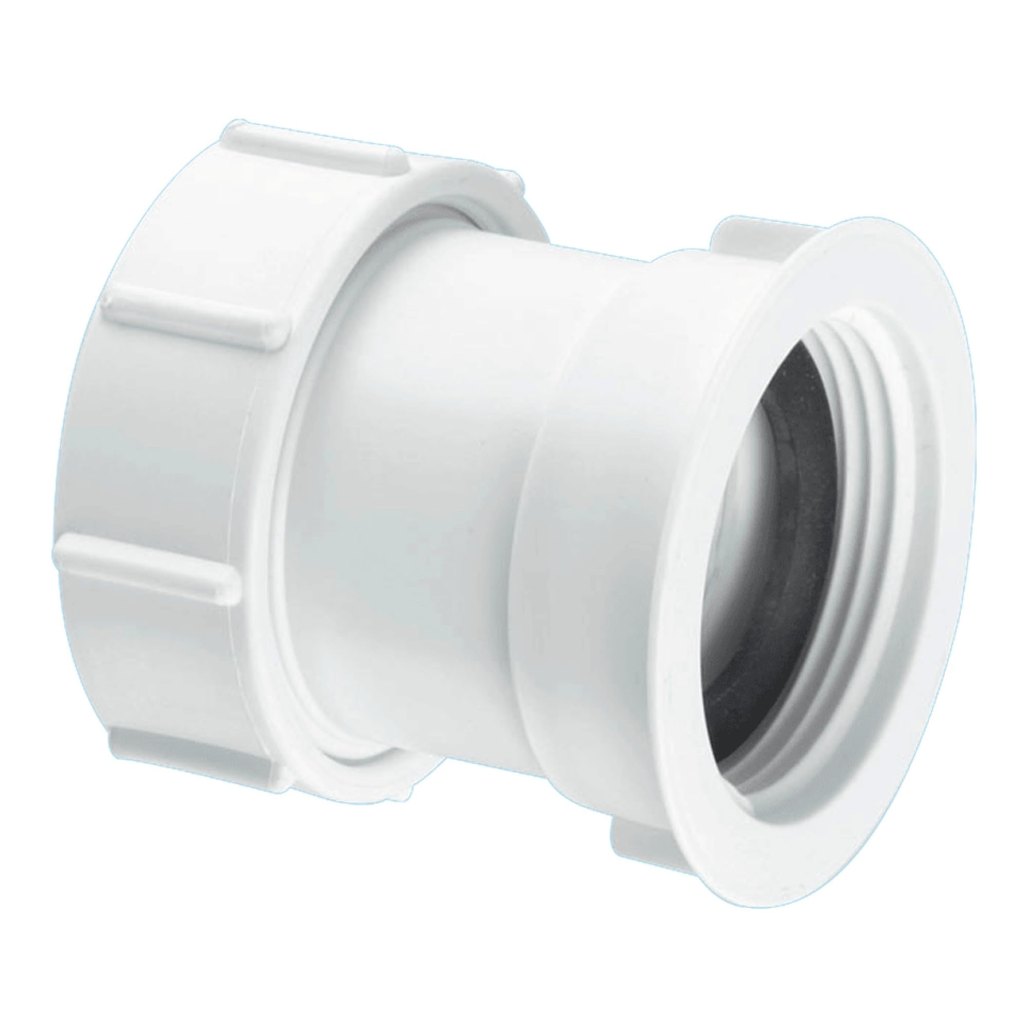McAlpine S29 1.25" Pipe Connector - White