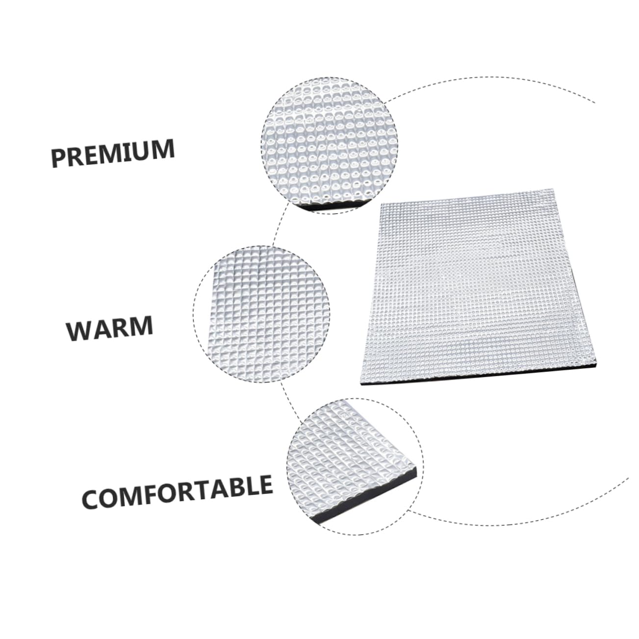 BESPORTBLE Parrot Mat Mini Pad Heating Pad for Pet Nest Reflective Film Pet Insulation for Winter