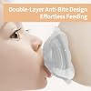 Nursing Nipple Shield | Silicone Nipple Shield with Storage Case, Calming Silicone Cover Breast Care Protection for Moms and Baby Postpartum Home