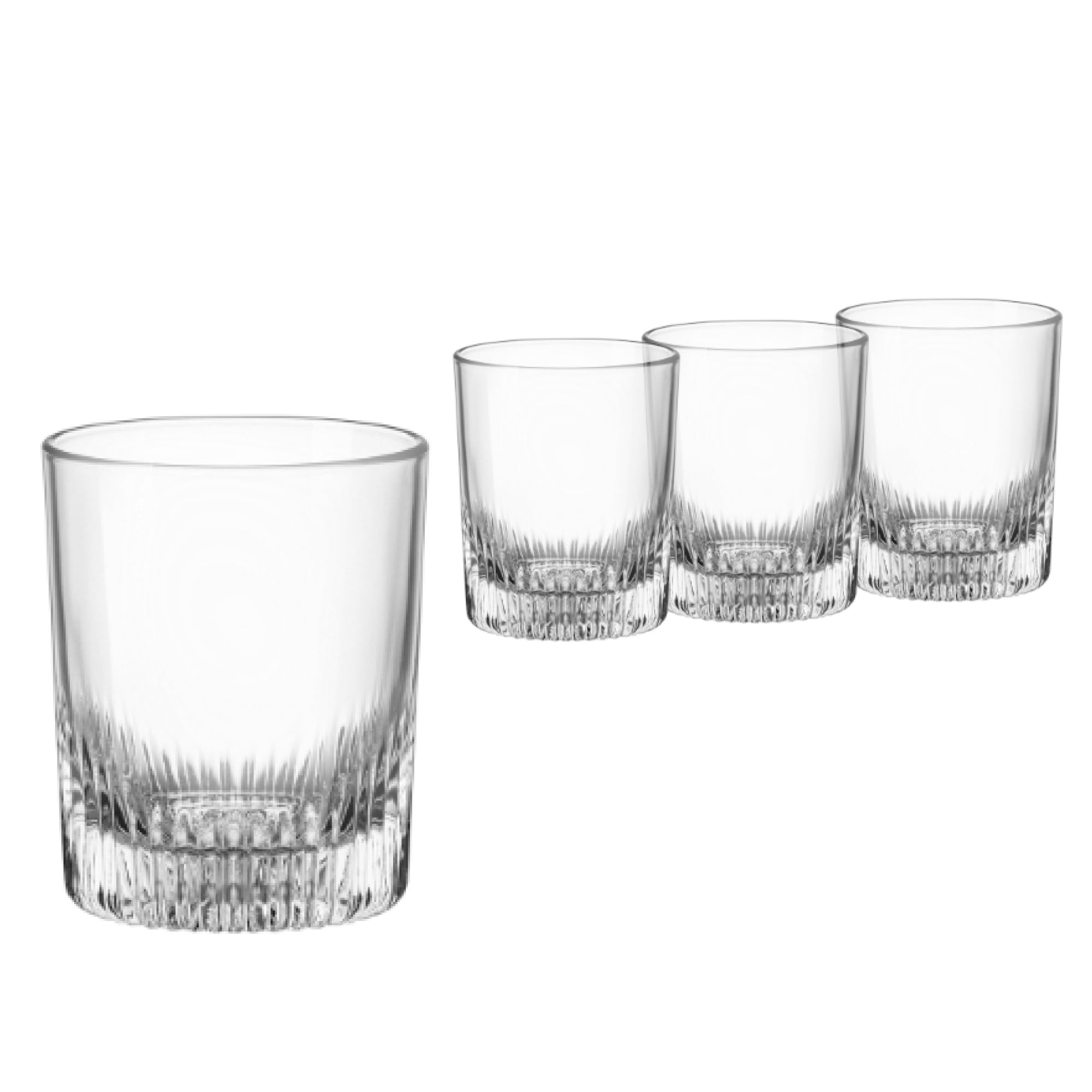 Amazon.com | Bormioli Rocco Graphics DOF Whisky Glasses, Set of 4