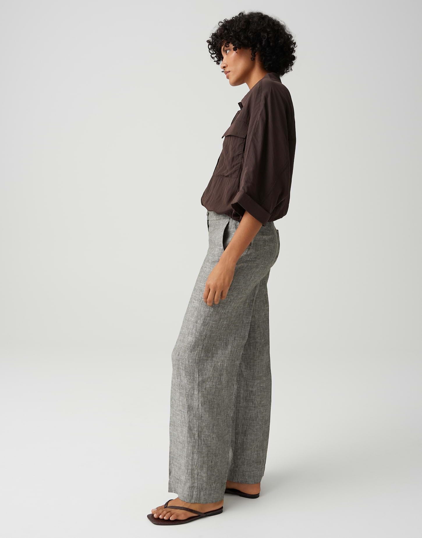 OPUS Damen City Pants | MAIKITI Light Relaxed City Pants aus reinem Leinen