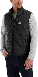 Carhartt Men's Rain Defender Relaxed Fit Lightweight Insulated Vest - Water Repellent, Durable Warmth