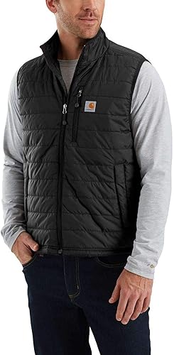 Carhartt Chaleco aislante ligero Rain Defender de ajuste relajado para hombre