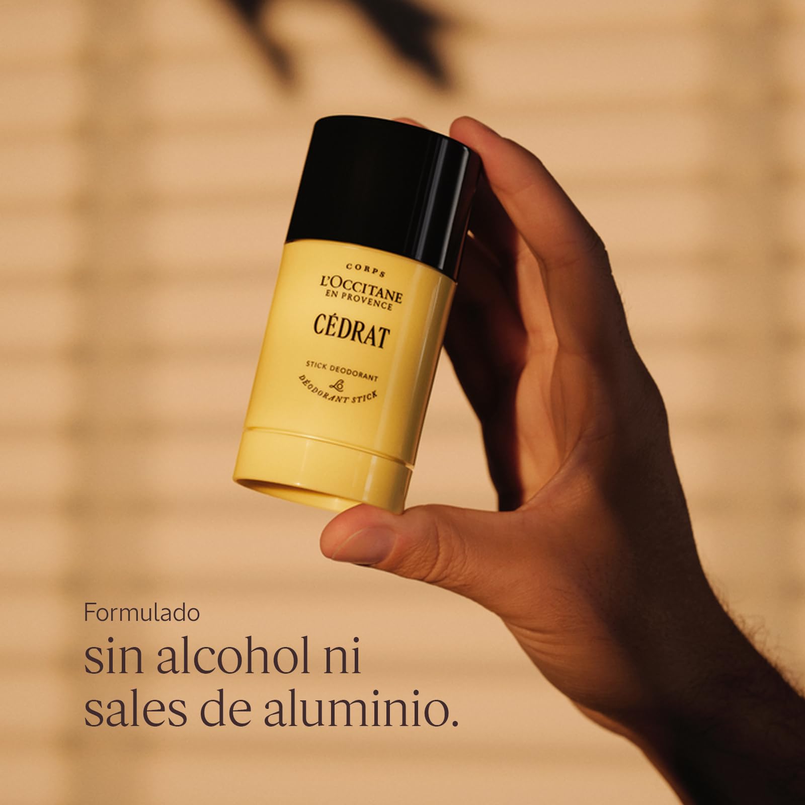 L'OCCITANE - Desodorante - Formulado sin alcohol y sin sales de aluminio - Fabricado en Francia