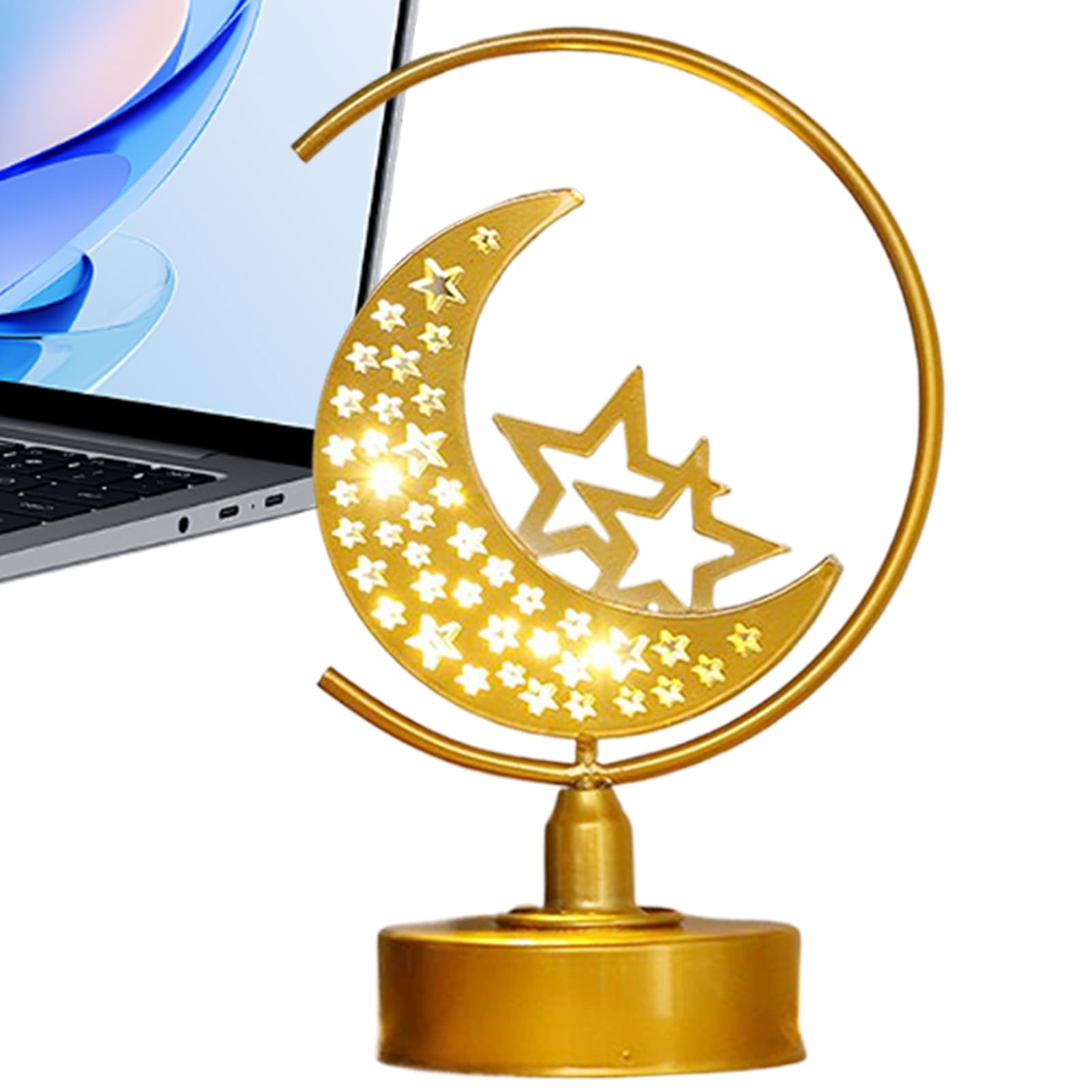 Croissant élégant lampe décorative veilleuse de nuit - 8