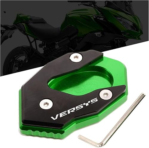 Miniatura 5 de For KAWASAKI For VERSYS 300 For VERSYS X300 For VERSYS X250 Side Stand Extension Pad Support Plate Kickstand Foot Fit Accessories With Logo Support