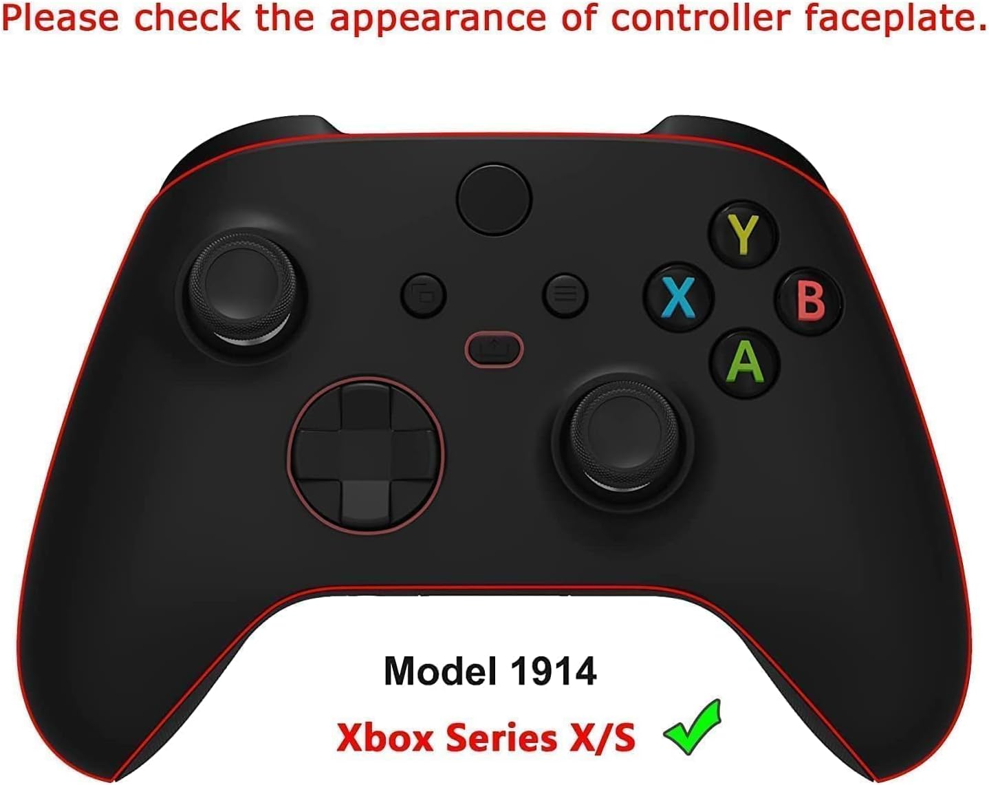 eXtremeRate Custom Shell for Xbox Series X & S Controller - Winter Blossom Replacement Accessories Front Housing Cover for Xbox Core Controller [Control NOT Included]