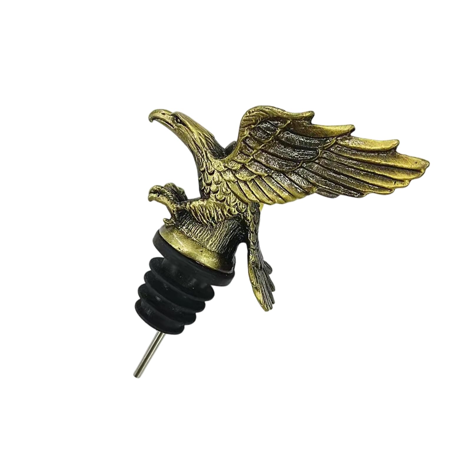 our fave Premium Kirsite Liquor Dispenser with Artistic Hawks Design Ergonomic Handle Wine Tool for Smooth Pouring Decorative Wine Pour Spout
