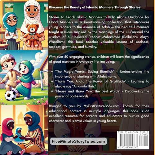 Stories to Teach Islamic Manners to Kids: Allah's Guidance for Good Manners (Growing Up Muslim - Islamic Teachings for Children) - Image 2
