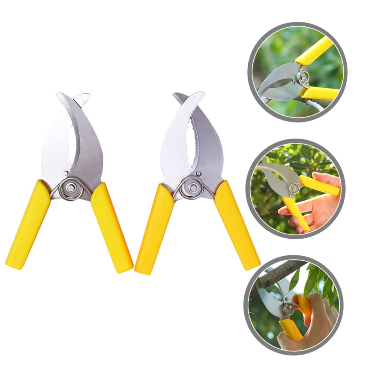TOYANDONA 2 Set Cesoie Da Cintura Cingendo Strumento Per Togliere La Corteccia Attrezzo Manuale Per Cingere Alberi Da Frutto Potatori Manuali Da Giardino Plastica 2 Pezzi*2