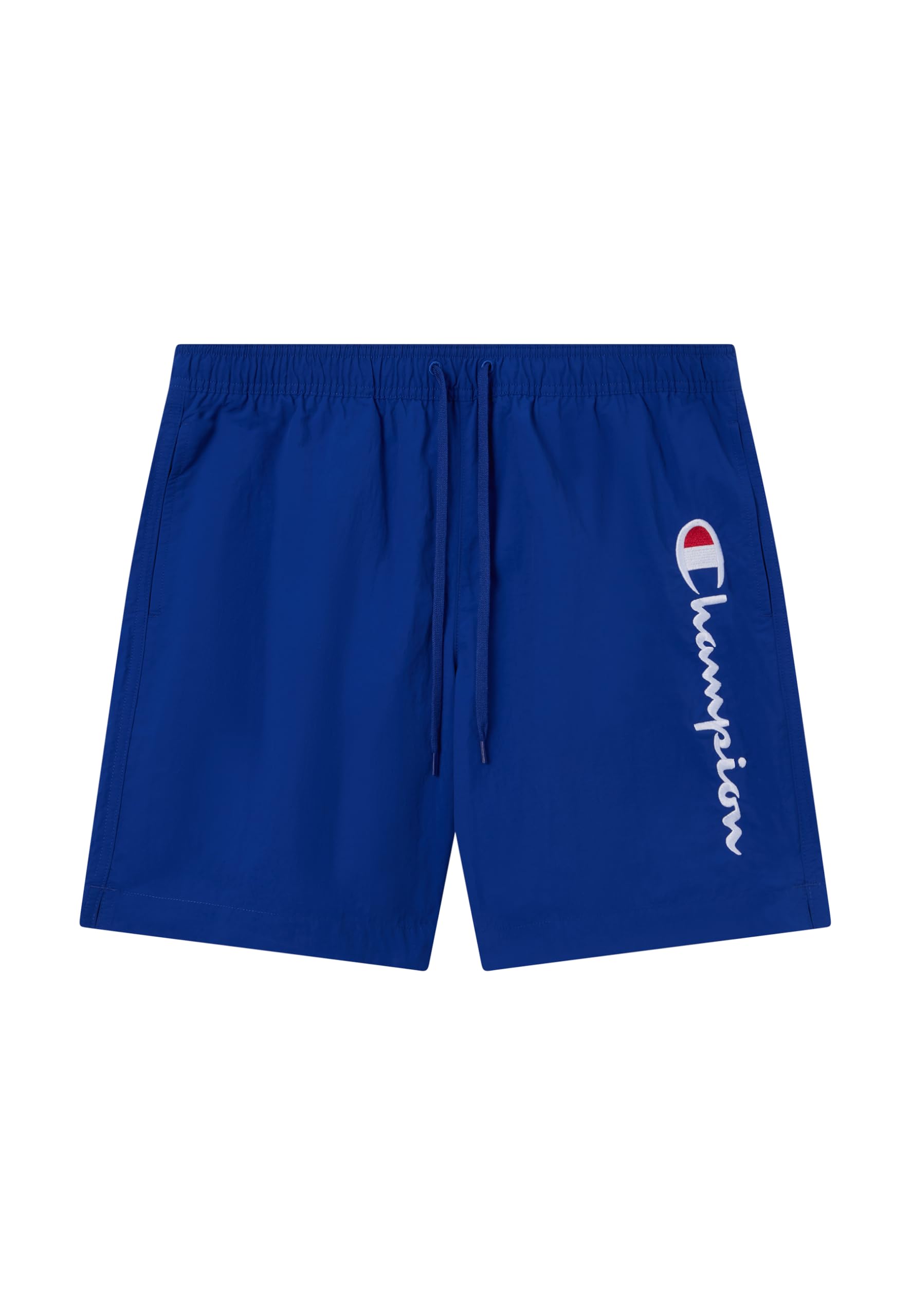 Champion Men's Legacy - Beachshorts with Large Logo, Blue (BS008), L